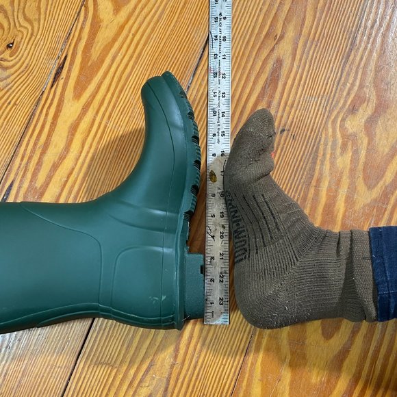 Hunter Rain Boots Size 9 Green Knee High LIKE NEW, With Box - Picture 6 of 6